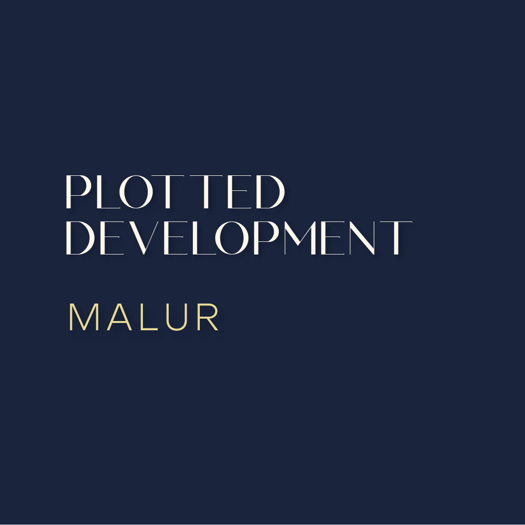 Plotted development in Malur