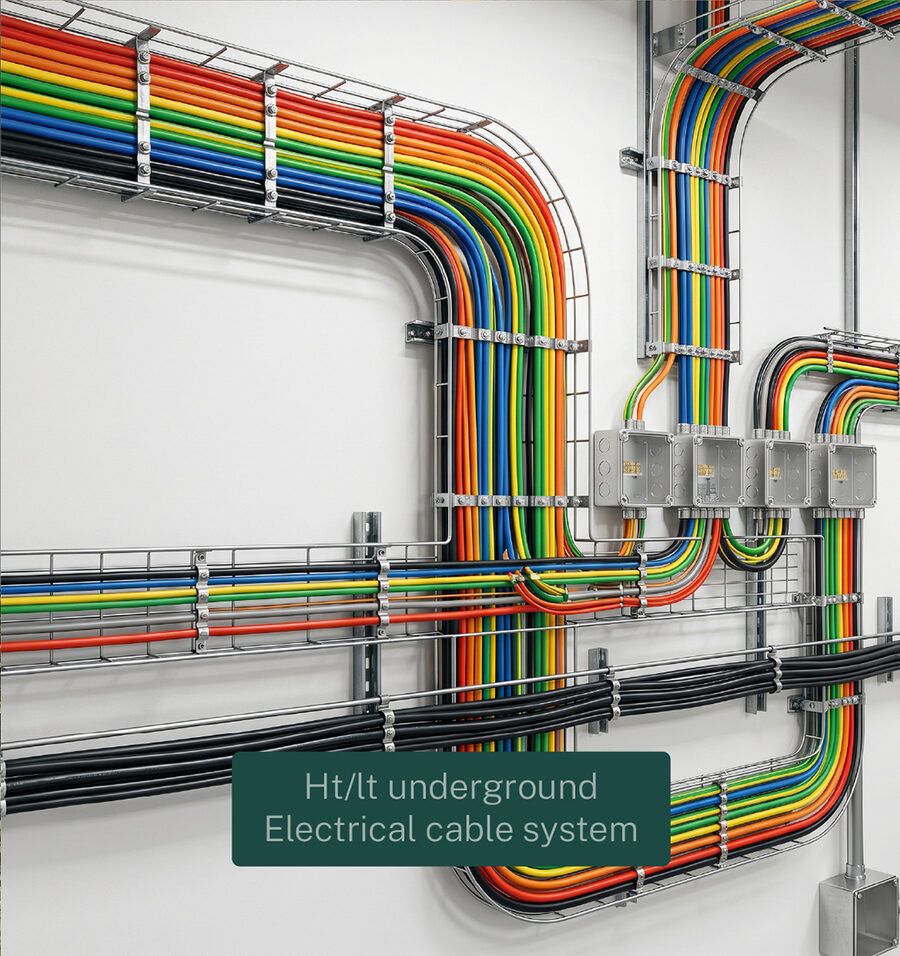 HT/LT underground electrical cable system